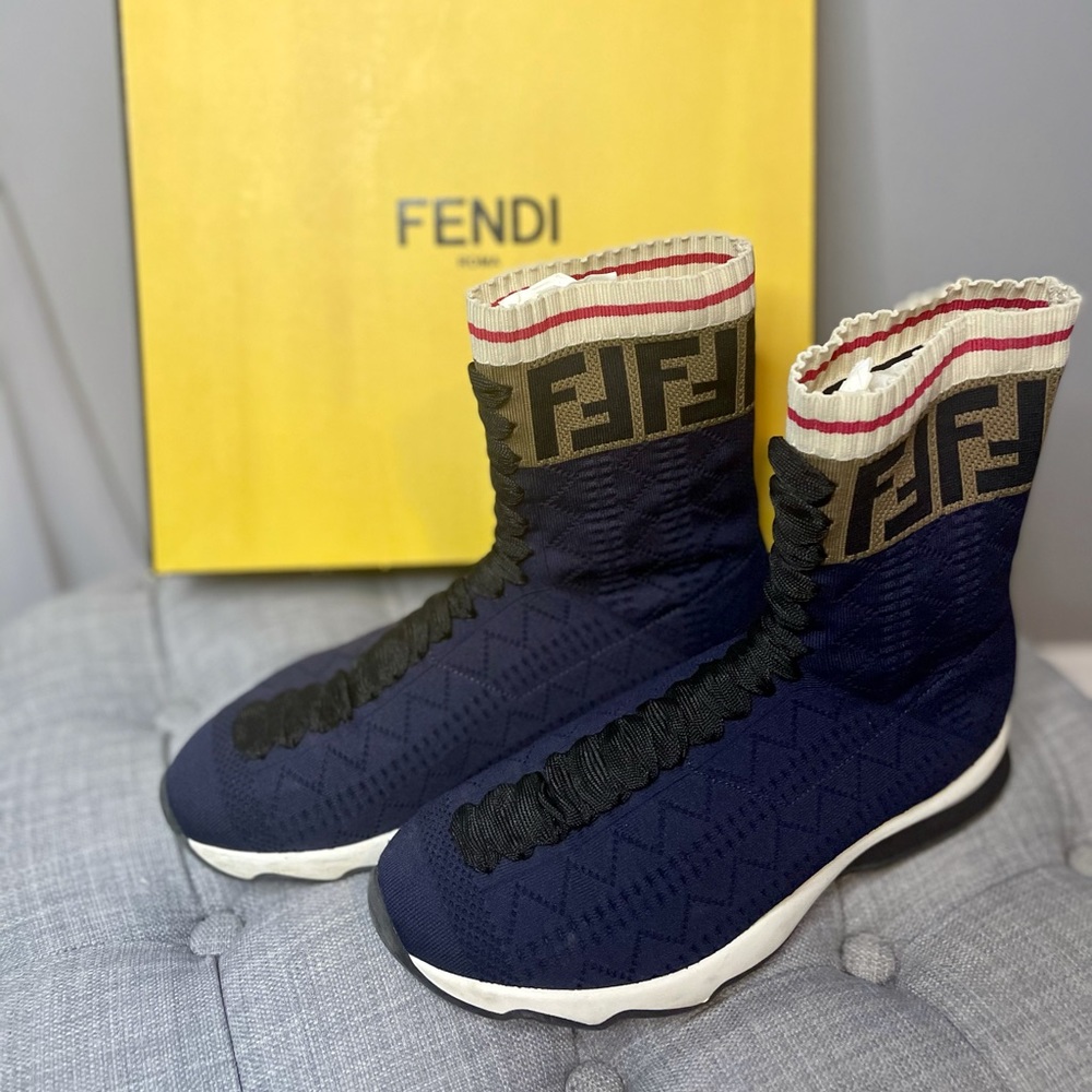 FENDI Ankle Boots Authentic Excellent Condition.